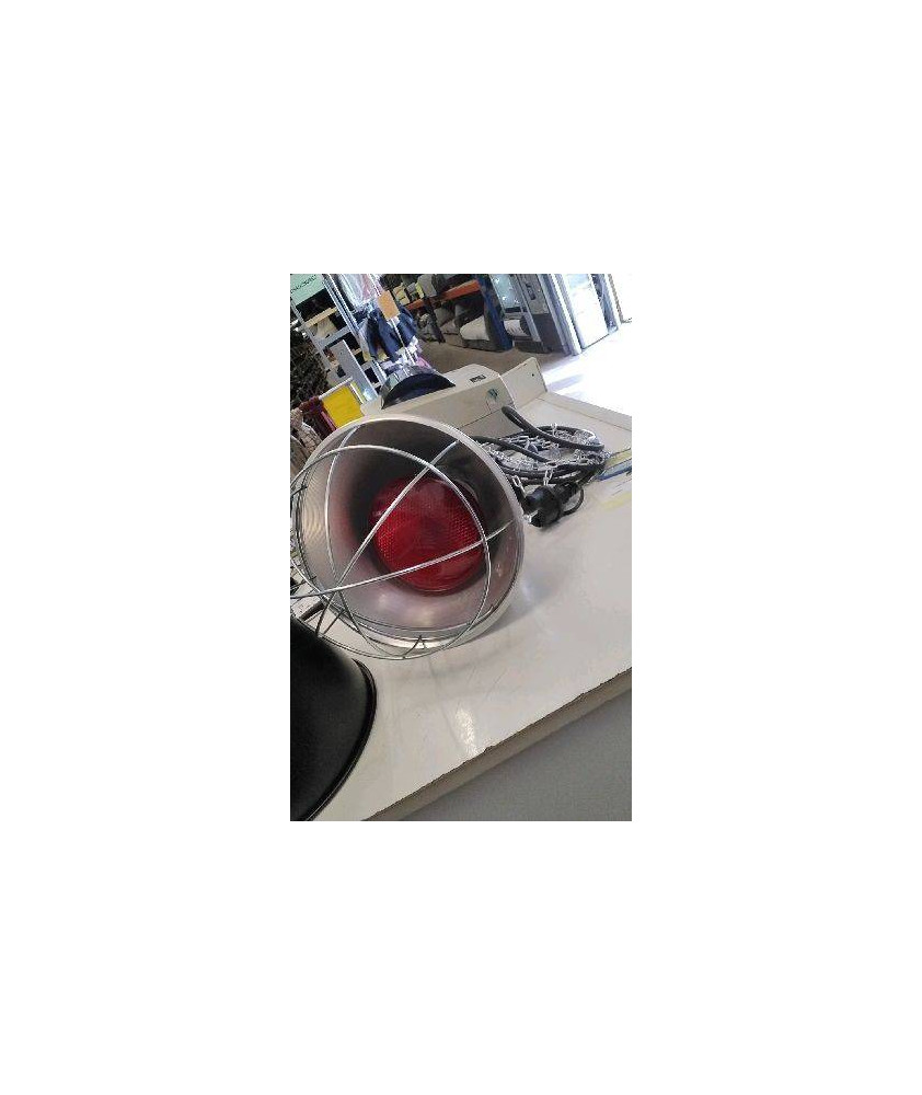LAMPE CHAUFFANTE ROUGE 