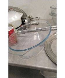 PLAT OVALE VERRE 