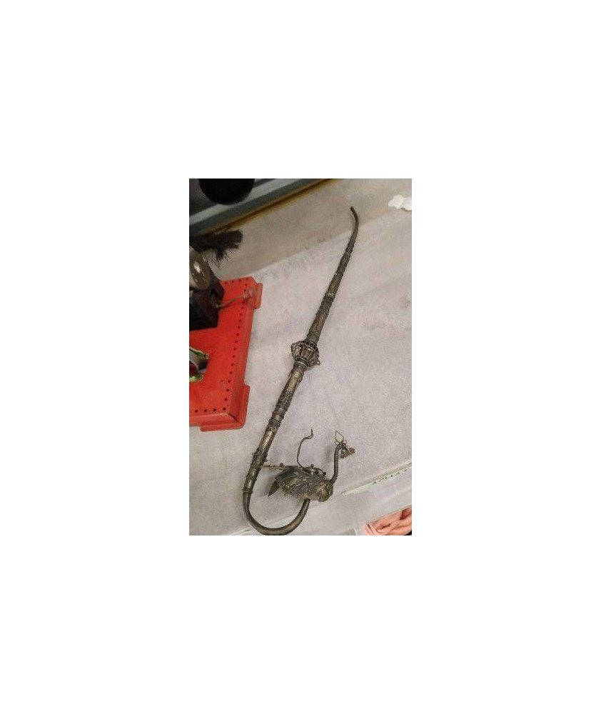 DECO PIPE FINE A 2 DOIGTS - METAL 