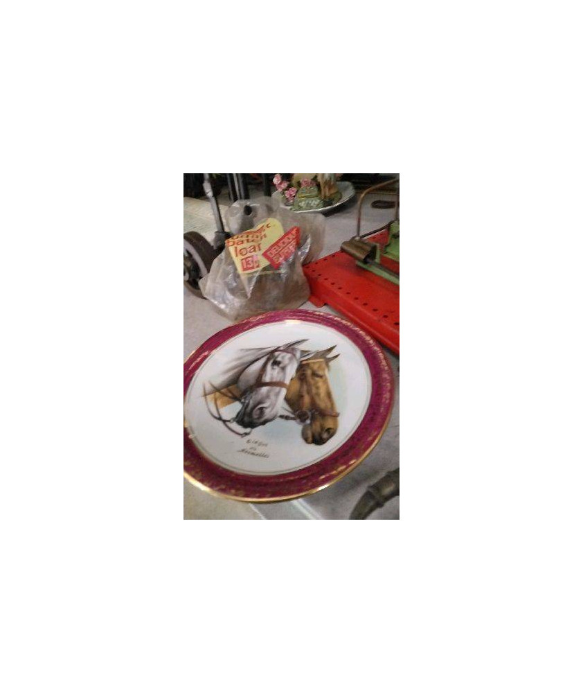 DECO ASSIETTE CHEVAL