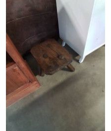 PORTE PLANTE RECTANGULAIRE TRIPODE BOIS 