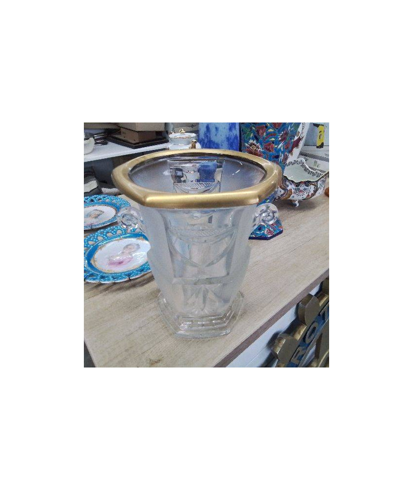 SEAU A CHAMPAGNE CRISTAL DE LORRAINE 