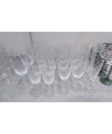 VERRES CRISTAL ST LOUIS 