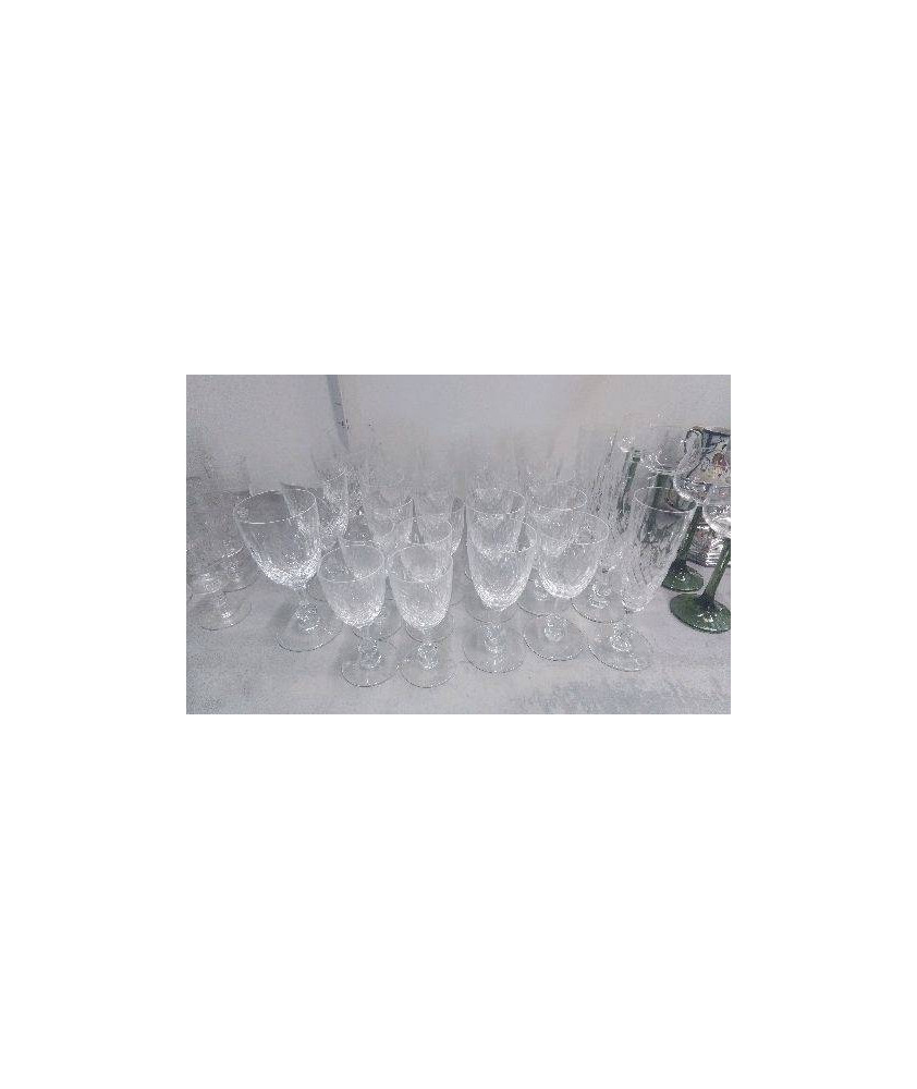 VERRES CRISTAL ST LOUIS 