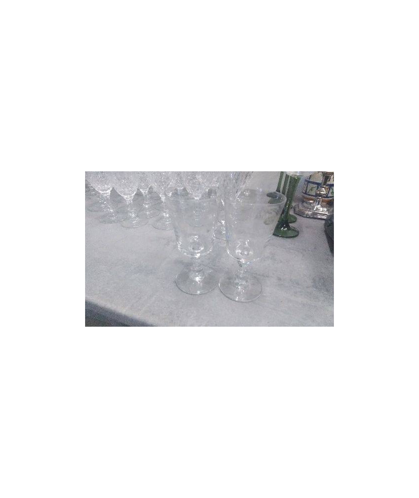 VERRES A PIED X2