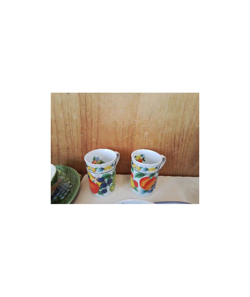TASSE MOTIF FRUITS 