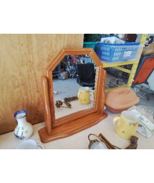MIROIR À POSER EN PIN 