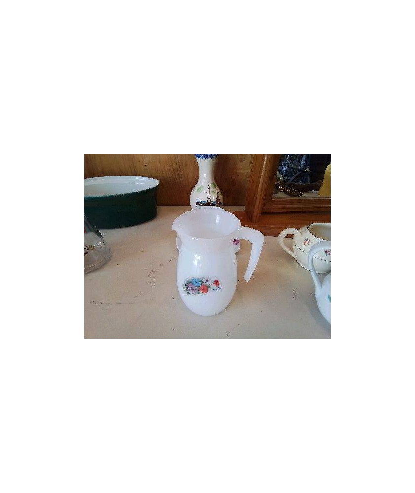 PICHET OPALINE MOTIF FLORAL 