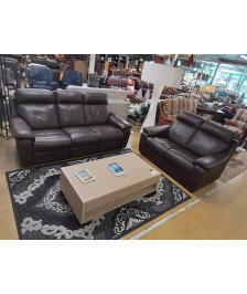 SALON 3+2  CUIR 2 RELAX ELECTRIQUES