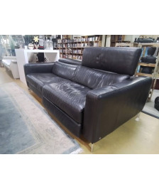 CANAPE 3 PLACES NATUZZI 2 RELAX ELECTRIQUE