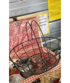 DECO PANIER METAL 