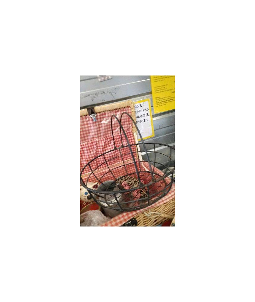 DECO PANIER METAL 