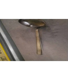 LOUCHE METAL ARGENTE 