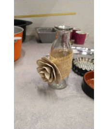 VASE VERRE DECORE  PM 