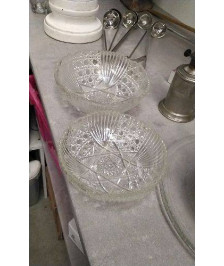 COUPELLES VERRE X2