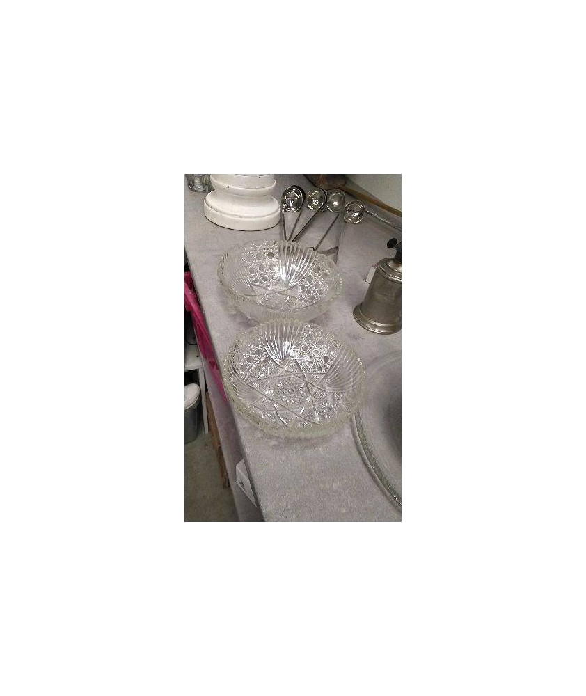 COUPELLES VERRE X2