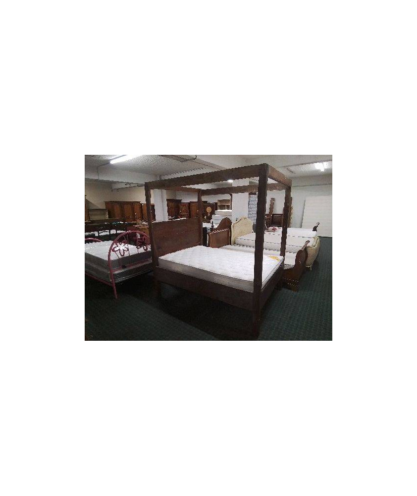 LIT BALDAQUIN STYLE RUSTIQUE XVIII EME 