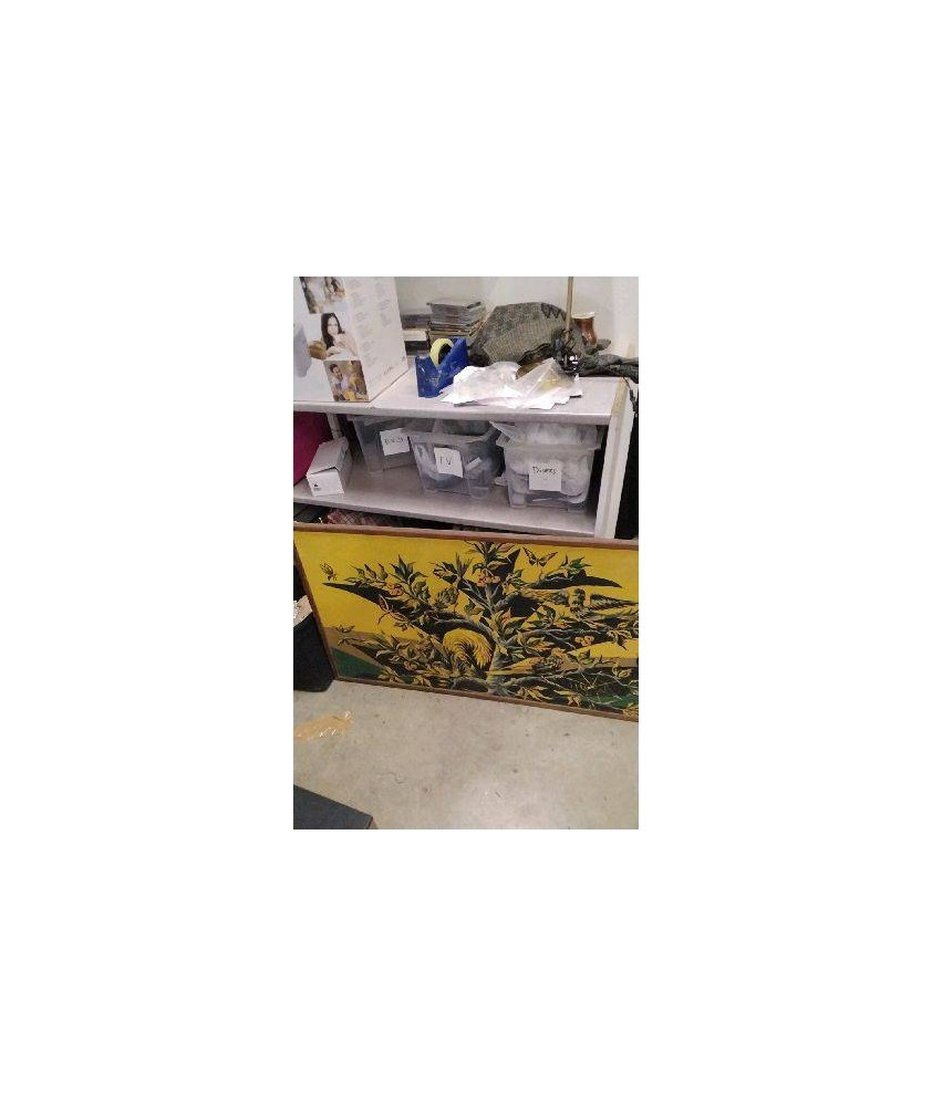 CADRE TOILE IMPRIMEE PAR ROGA - VINTAGE