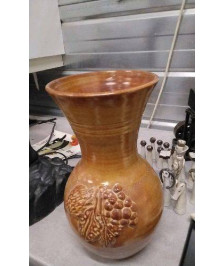VASE MARRON 