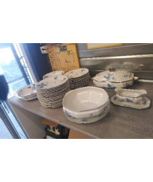 SERVICE DE TABLE LIMOGES FRANCE 