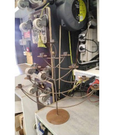 CHANDELIER 9 BRANCHES METAL 