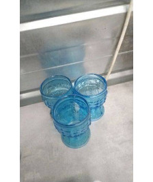 VERRE BLEU LE LOT