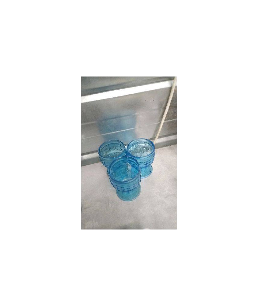 VERRE BLEU LE LOT