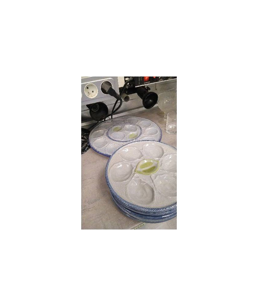 SERVICE FRUITS DE MER ST CLEMENT- BLEU - VINTAGE/ LE LOT