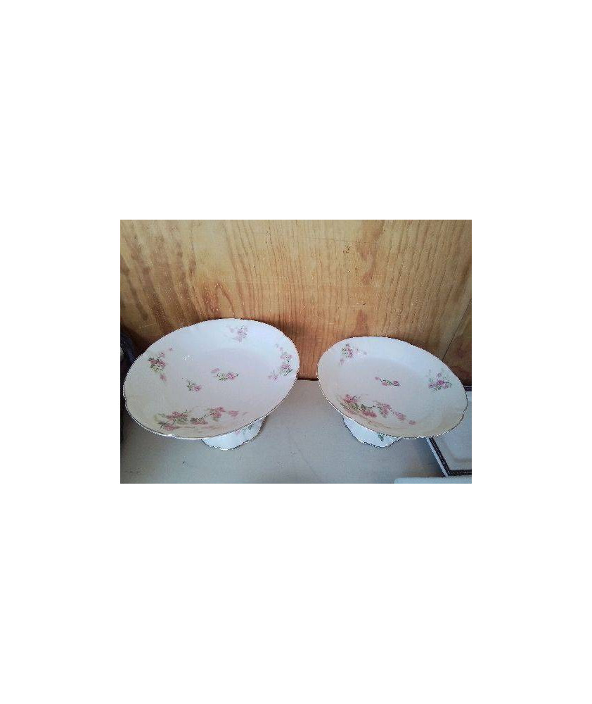 PLAT EN PORCELAINE DE LIMOGE 