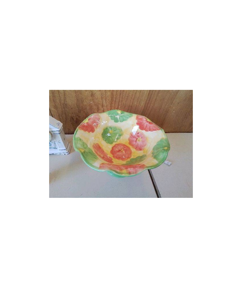 COUPE À FRUIT MOTIF FLORAL 