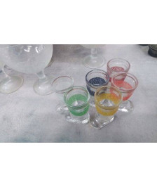 VERRE SHOOTER BOTTE LE LOT