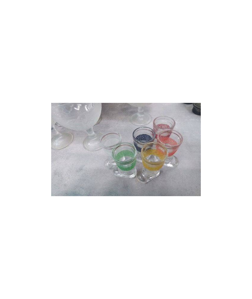 VERRE SHOOTER BOTTE LE LOT