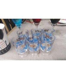 VERRE SHOOTER BLEU LE LOT