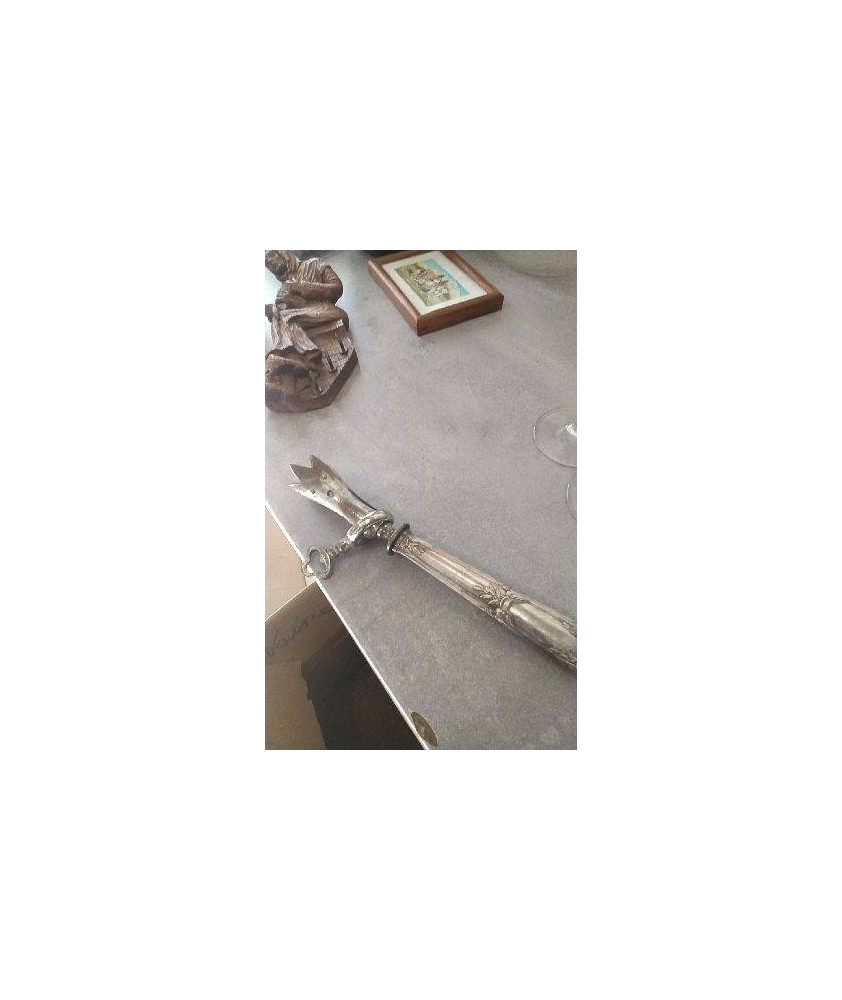 PINCE A GIGOT - METAL ARGENTE 