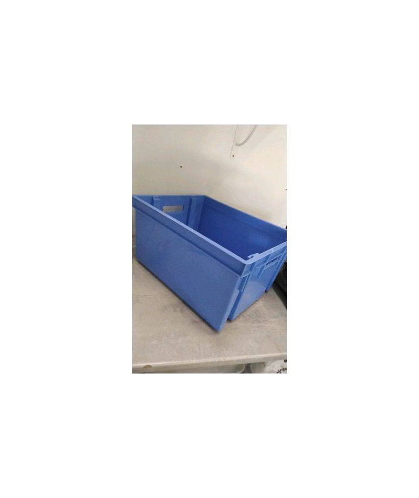 CAISSE PLASTIQUE BLEUE 