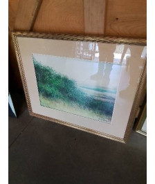 PASTEL PAYSAGE RENÉ PINON