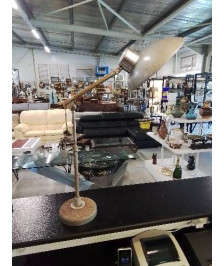 LAMPE D’ATELIER ORIANTABLE MÉTAL ANNÉES 40