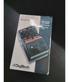 PÉDALE À DISTORTION DEATH MÉTAL DIGITECH