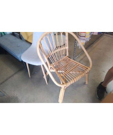 FAUTEUIL ROTIN