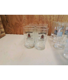 LOT DE 6 VERRES PUBLICITAIRE 