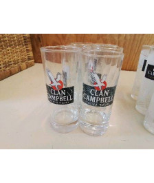 LOT DE 6 VERRES PUBLICITAIRE 
