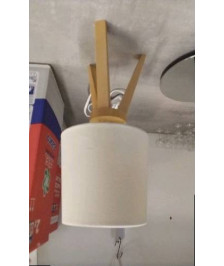 LAMPE PM PIED BOIS