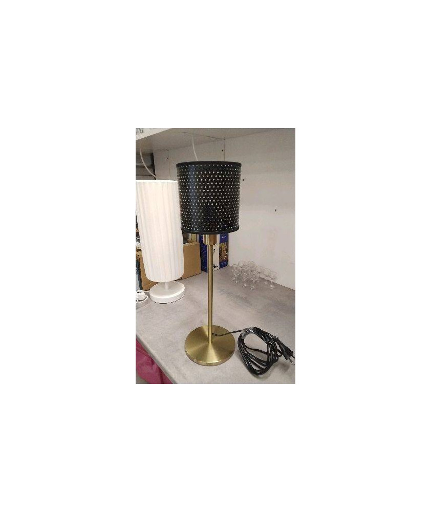LAMPE PIED DORE 