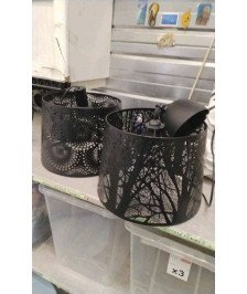 SUSPENSION FER NOIR 