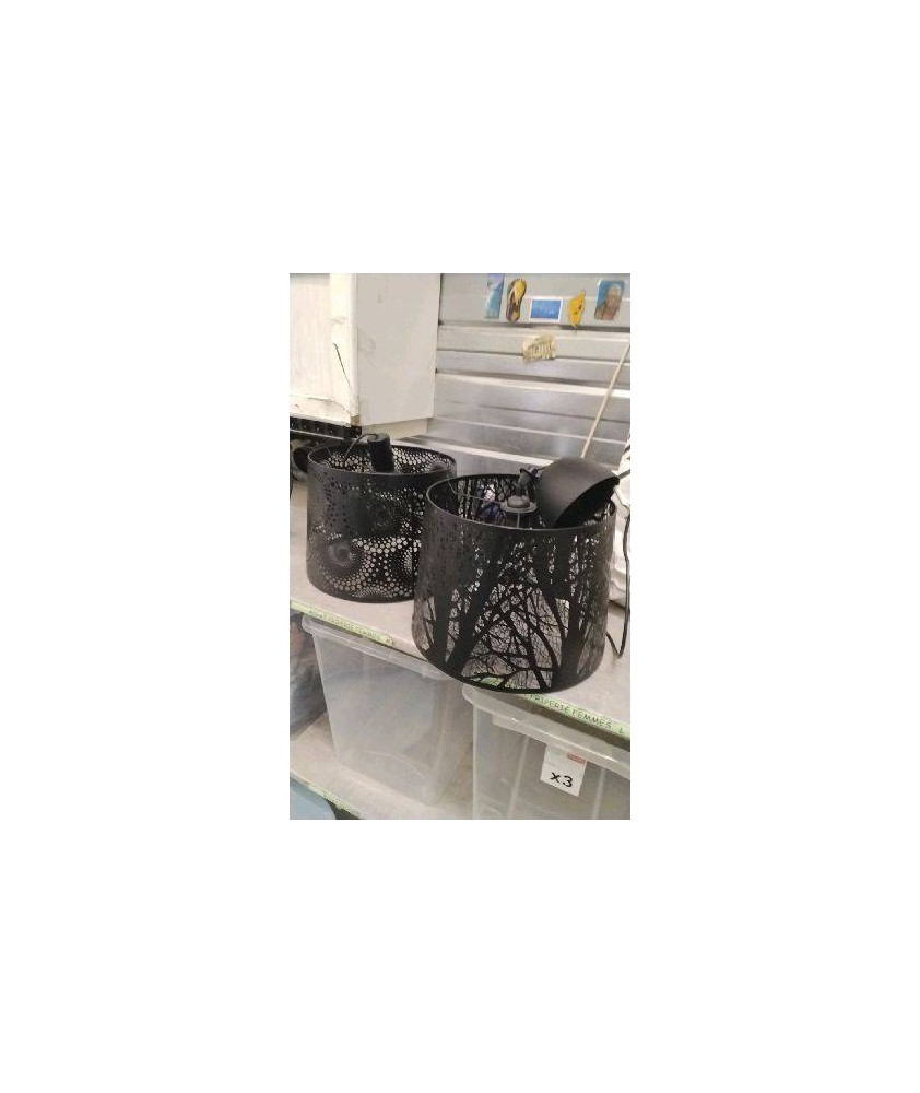 SUSPENSION FER NOIR 
