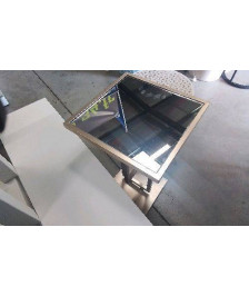 GUERIDON METAL MIROIR