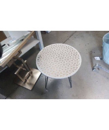 TABLE D’’APPOINT MOTIFS DORES