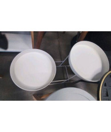 PORTE POTS IKEA BLANC 