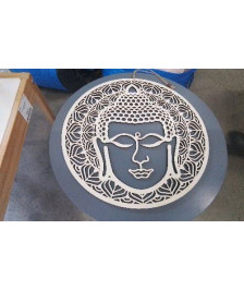 DECO BOUDDHA BOIS A SUSPENDRE 