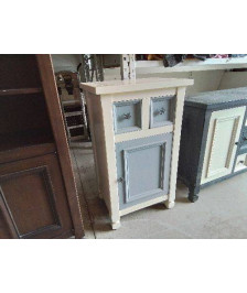 PETIT MEUBLE DE RANGEMENT DE STYLE RUSTIQUE RELOOKÉ